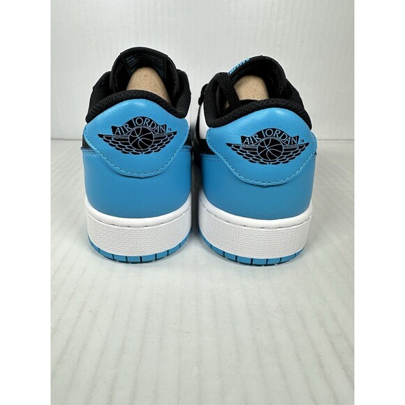 Nike 7Y / 8.5 Women Air Jordan 1 Low Retro OG UNC/Powder Blue CZ0858-104 NEW - Picture 5 of 9